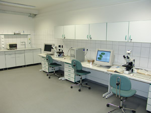 Hydrobiologická laboratoř – pracoviště pro mikroskopické analýzy