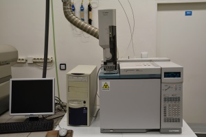 Plynový chromatograf Agilent 6890 s 2 ECD detektory