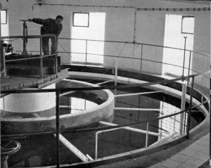 Prototype of the clarifier constructed in WRI